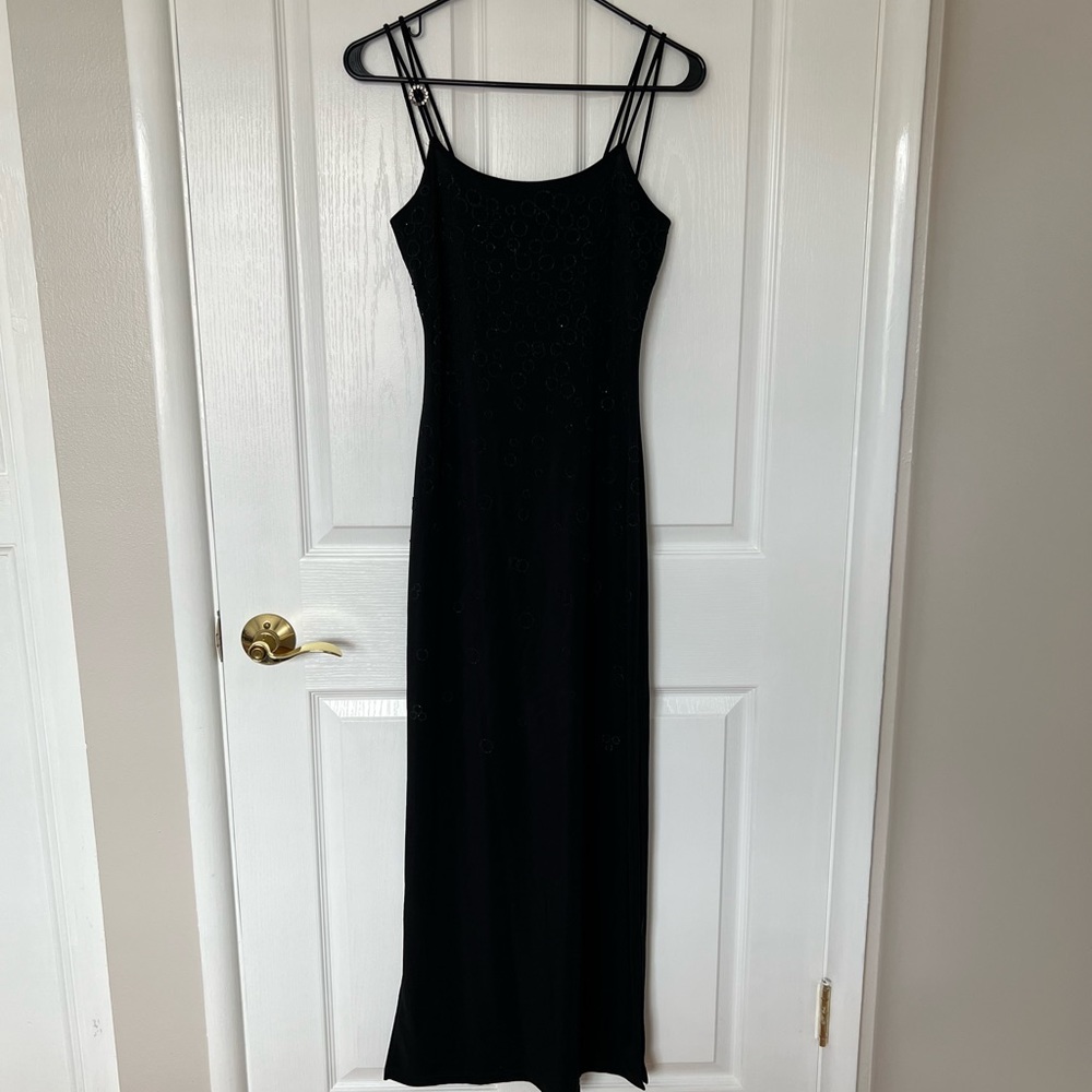 Long Black Elegant Dress